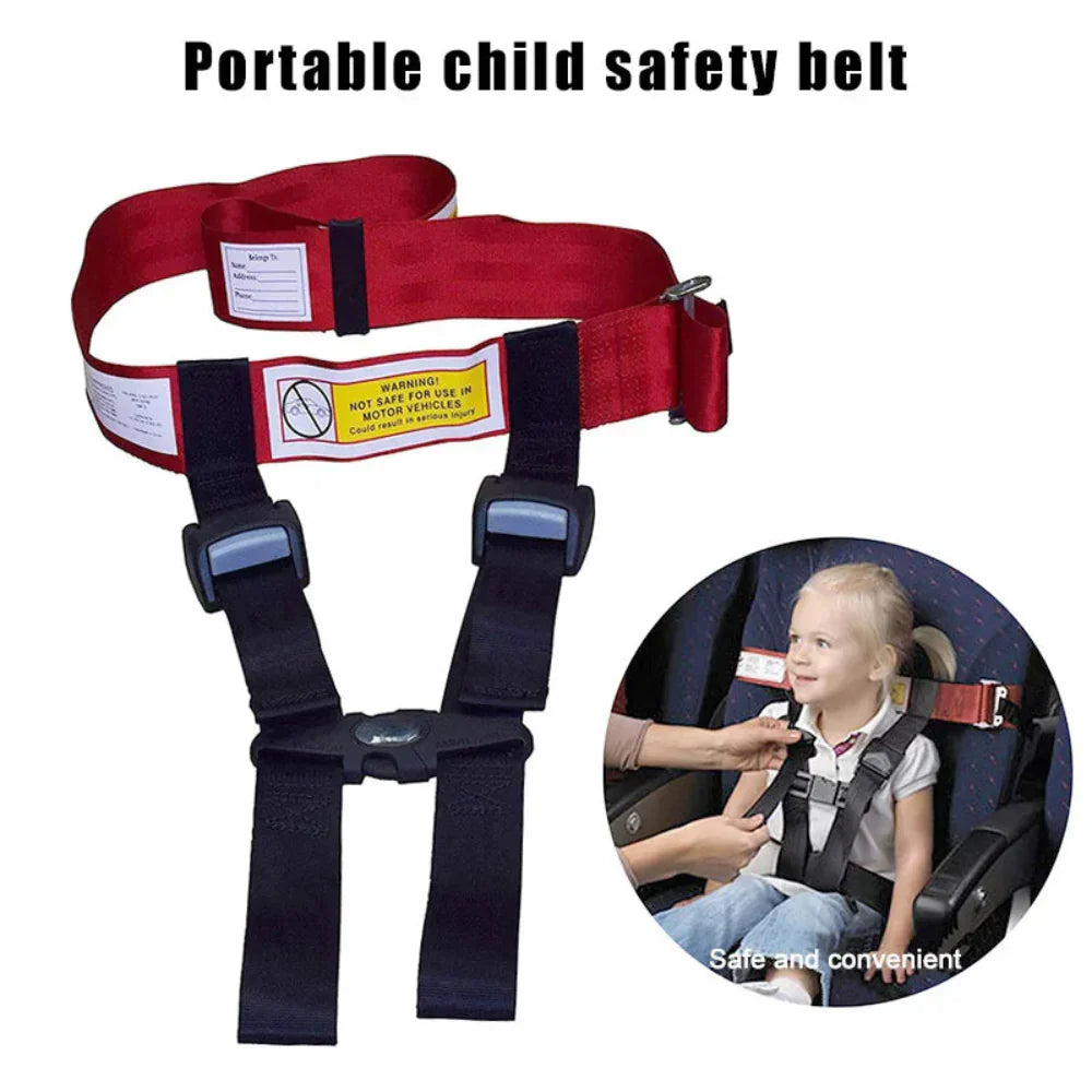 Kids Flying Safety Harness Adjustable Air Travel Belt