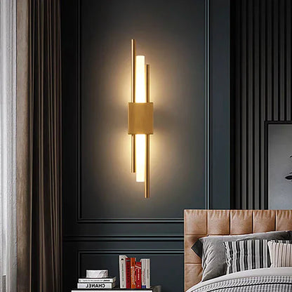 Stylish LED Wall Light with USB Charger