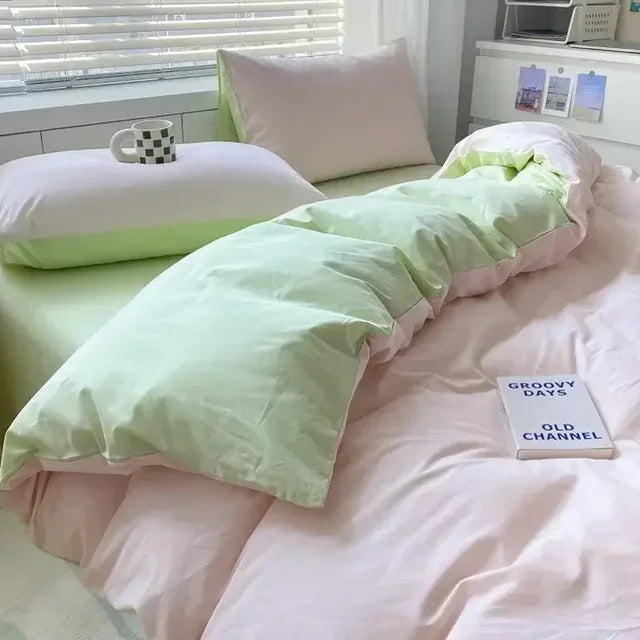 Cozy Reversible Bed Sheet Set for Ultimate Sleeping Comfort
