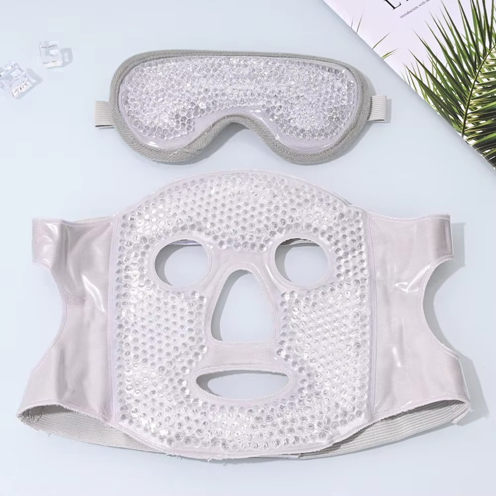 Thermal Full Face Gel Mask with Eye Mask