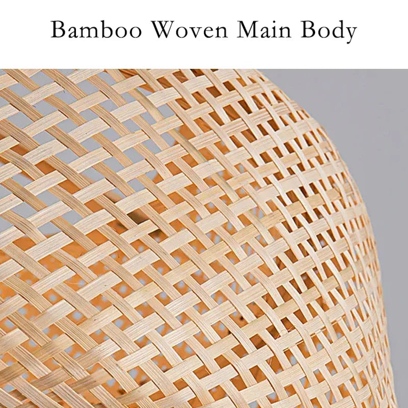 Natural Bamboo Hanging Lamp