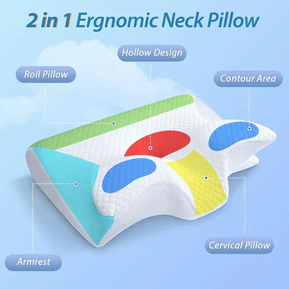 Contour Memory Foam Neck Pillow