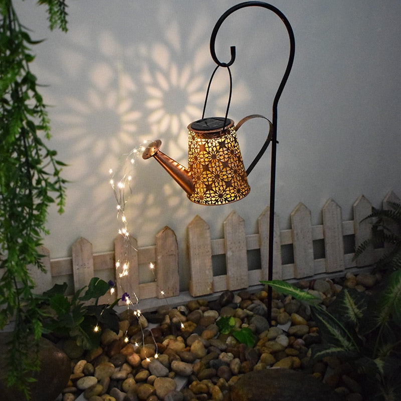 Solar Powered Outdoor Patio Lamp