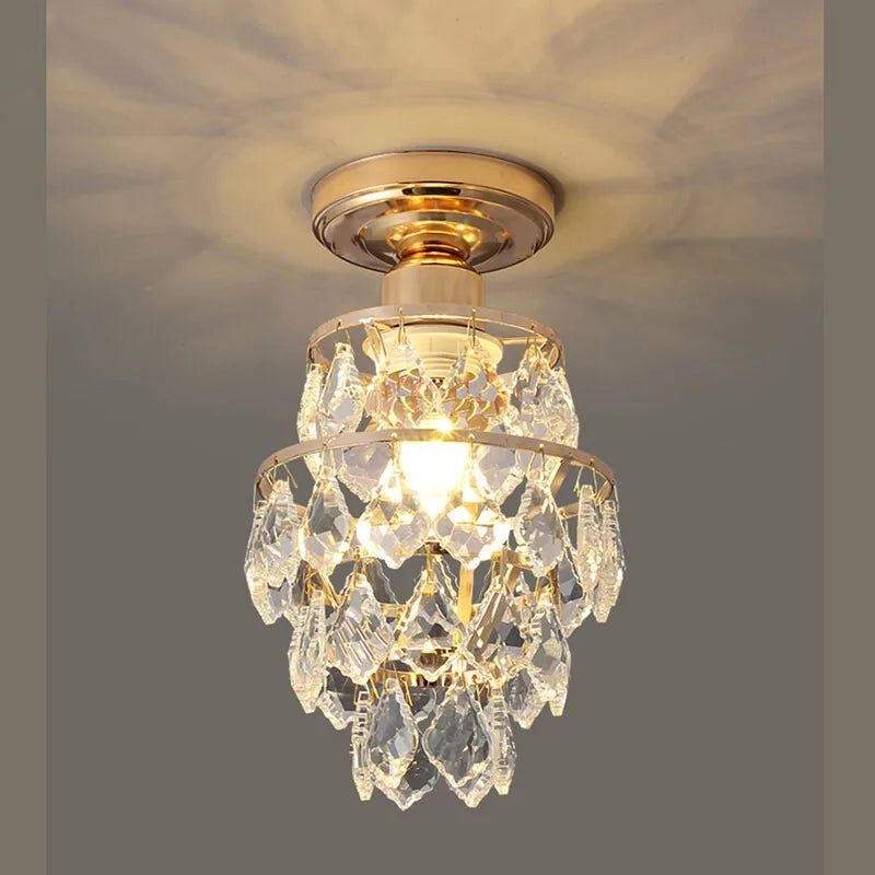Luxury LED Crystal Pendant Light Fixture
