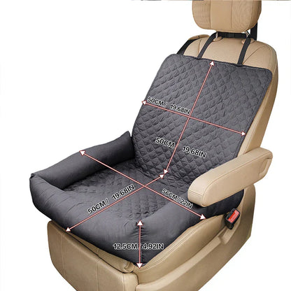 Durable Pet Car Seat Protector for Small Dogs