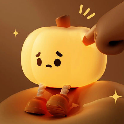 Warm Pumpkin Automatic Table Lamp - Cofik