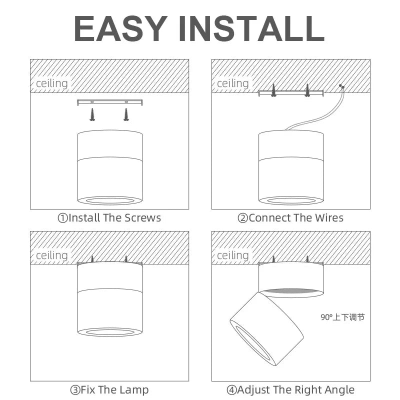 Stylish LED Round Wall Light