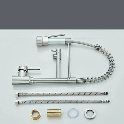 Rotating Single Handle Kitchen Faucet