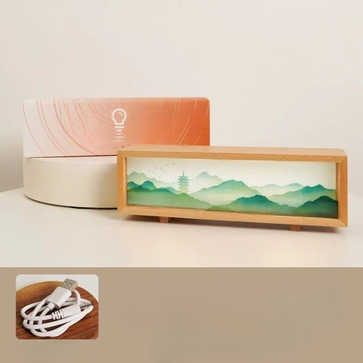 Colorful LED Touch Table Lamp
