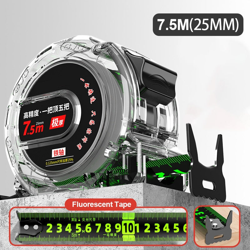 Accurate Heavy-Duty Steel Measuring Tape