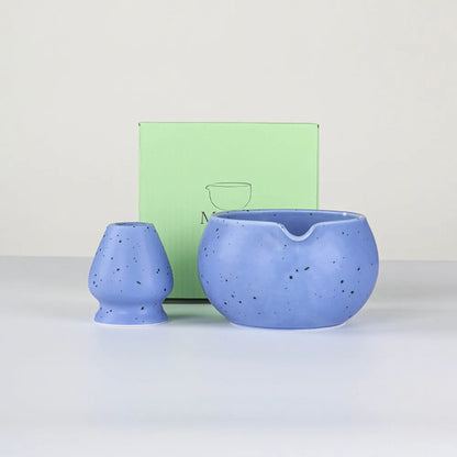 Traditional Japanese Green Tea Ceramic Bowl