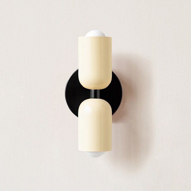 Classic White LED Wall Lights - Dual LED, Low Energy - Cofik