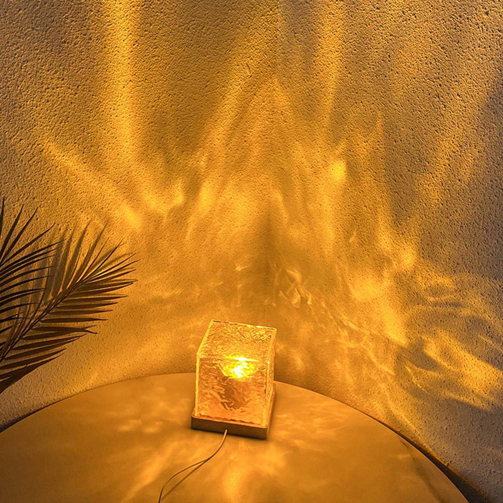 Bright Crystal Bedside Table Lamp