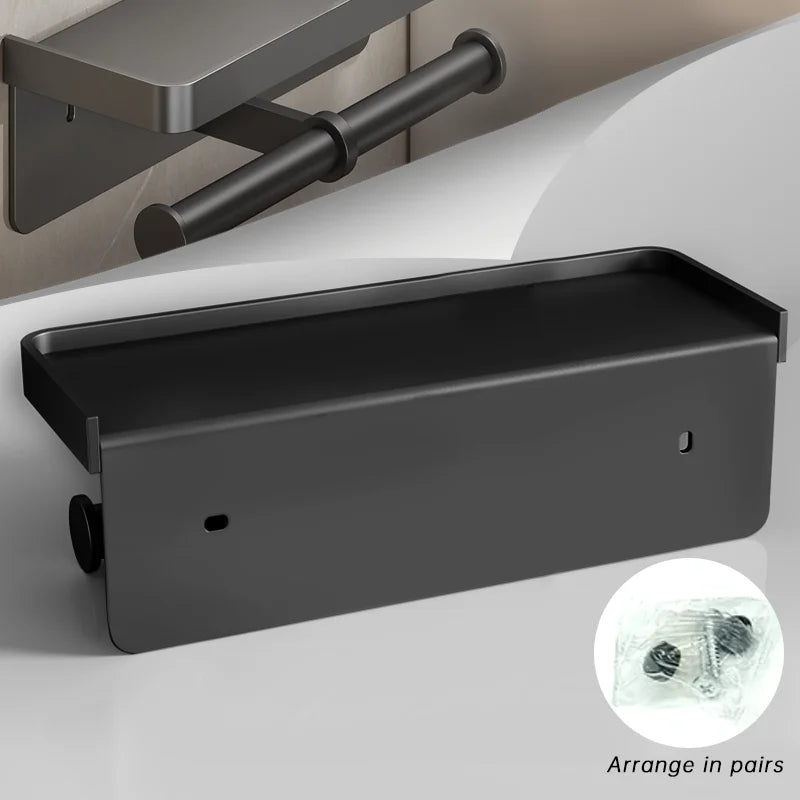 Stylish Wall Mount Metal Tissue Holder
