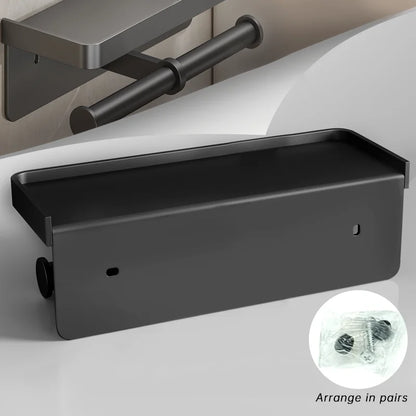 Stylish Wall Mount Metal Tissue Holder