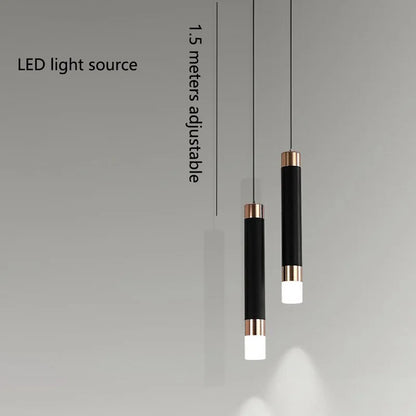 Sleek Contemporary LED Hanging Light Fixture