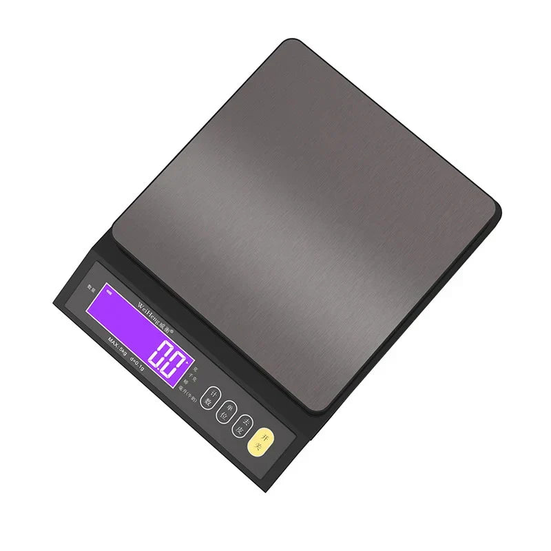 Accurate Digital Kitchen Scale, Waterproof Stainless Steel