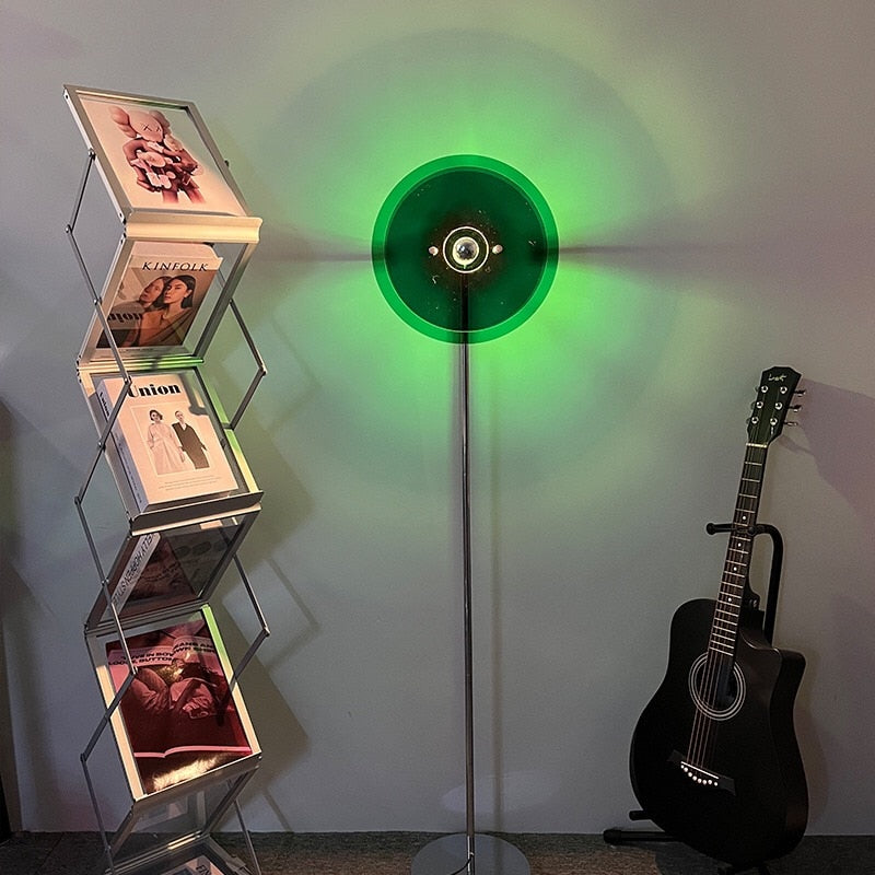 Colorful Rainbow Glass Table Light