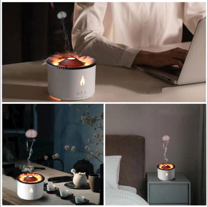 Warm Mist Air Humidifier Table Lamp
