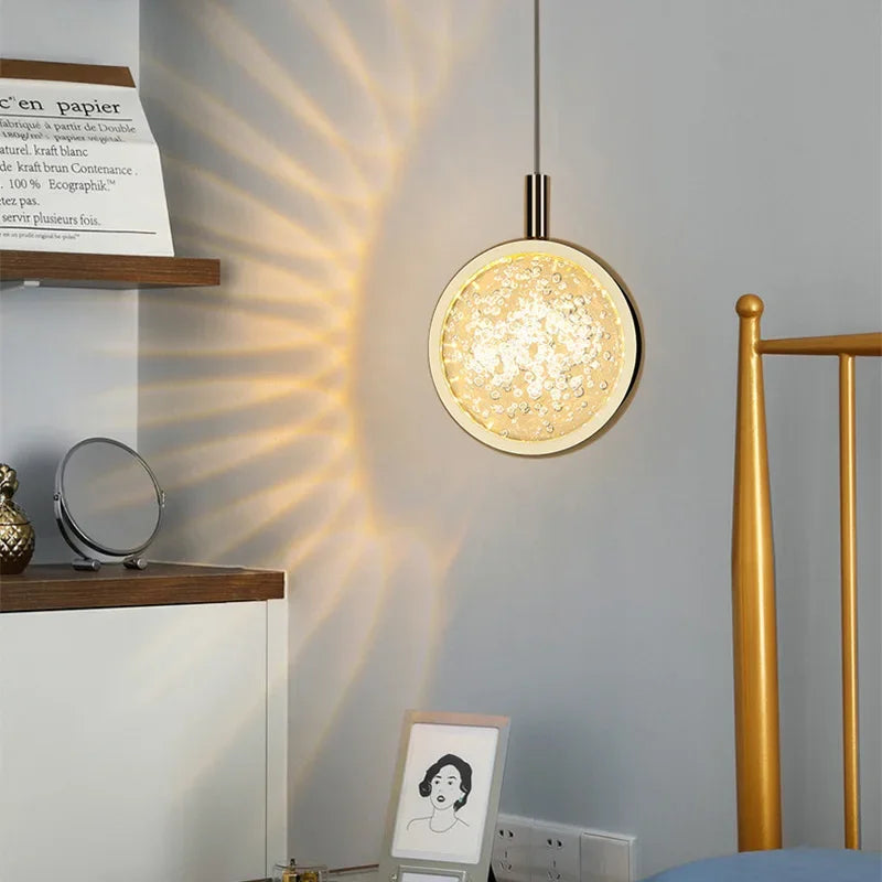 Elegant Glass Drop Pendant Light