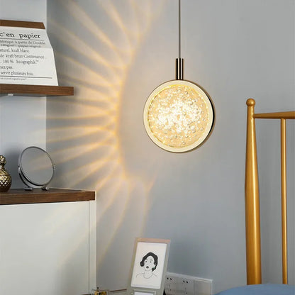 Elegant Glass Drop Pendant Light