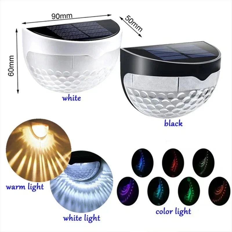 Durable Solar Powered Garden Wall Light