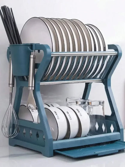 Compact Dish Rack Tray