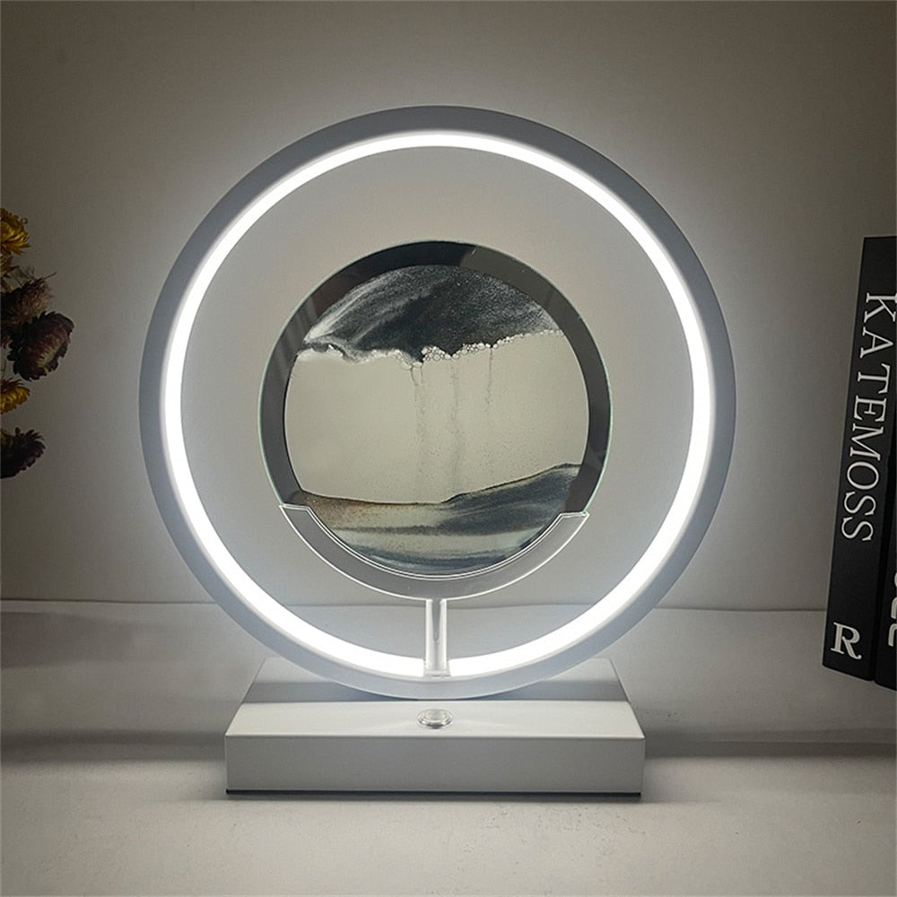 Colorful LED Dynamic Sand Table Light