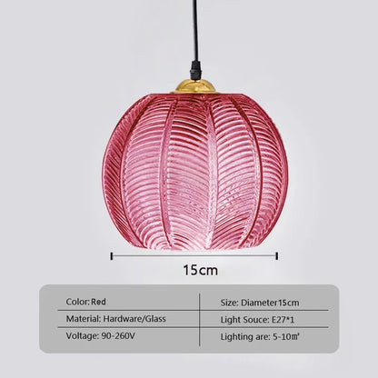 Modern Green Glass Pendant Lighting Fixture