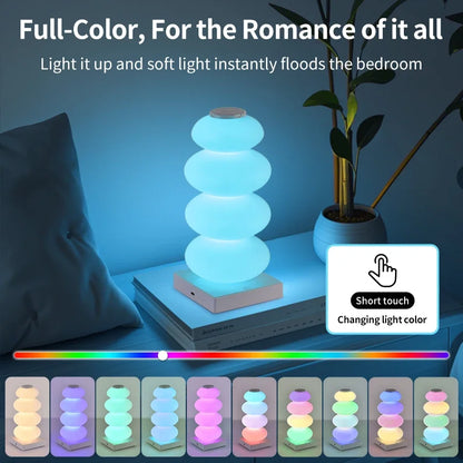 Colorful LED Desk Lamp with USB and Dimmer - Cofik