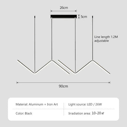 Stylish Gold Pendant Lamp with Remote Control