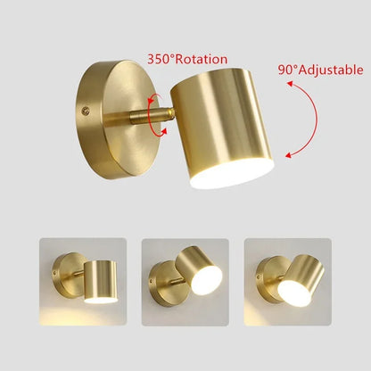 Stylish Adjustable LED Bedside Wall Lamp