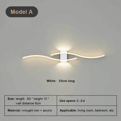 Contemporary LED Wall Sconce Light