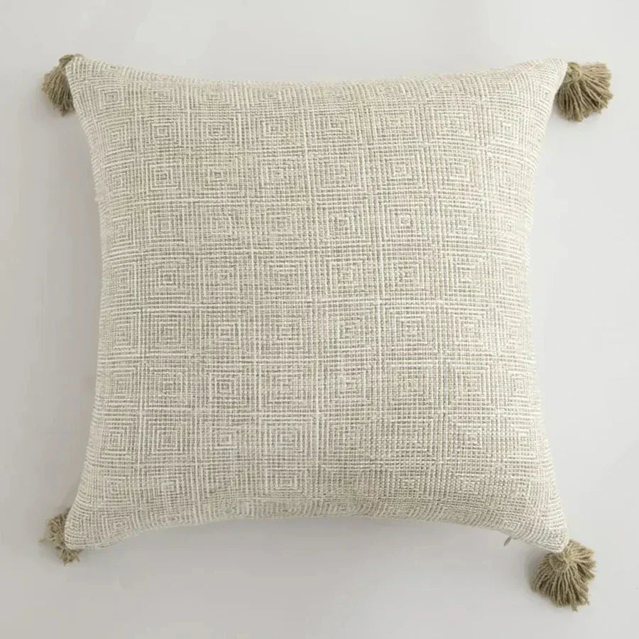 Colorful Fringe Decor Cushion Cover