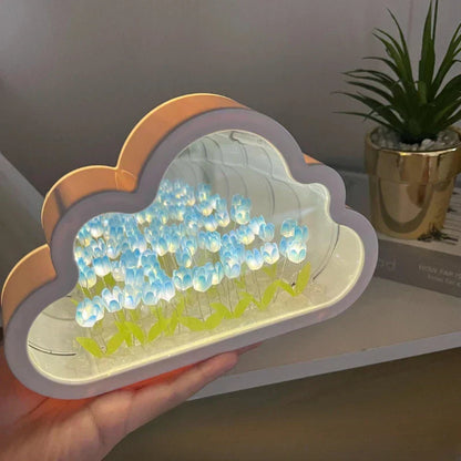 Colorful Floral LED Night Lamp