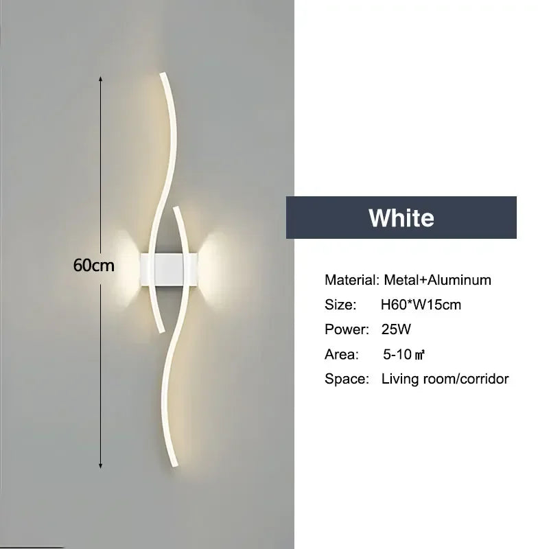 Contemporary LED Indoor Wall Lights