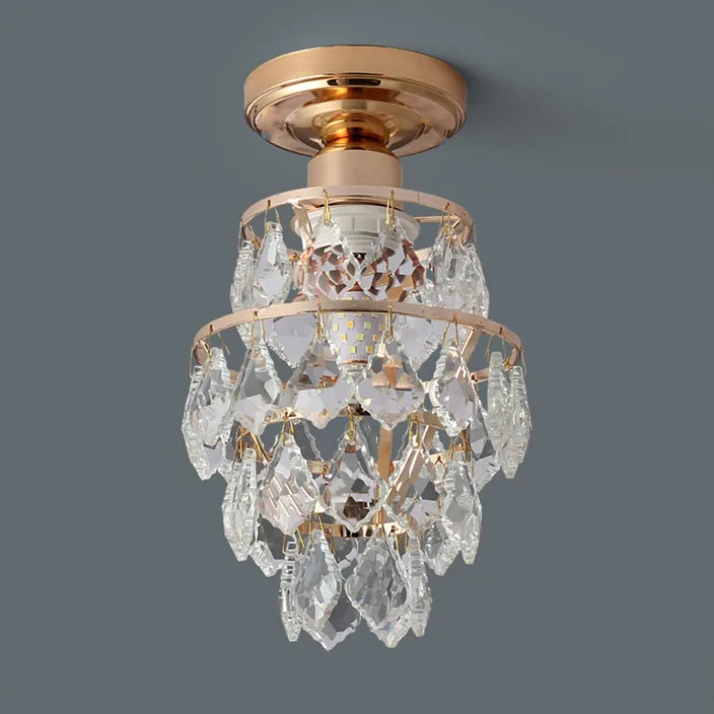 Luxury LED Crystal Pendant Light Fixture