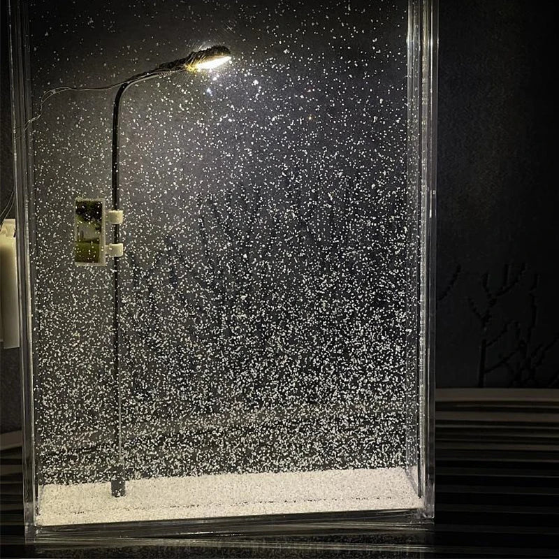 Winter Wonderland LED Snowfall Lamp