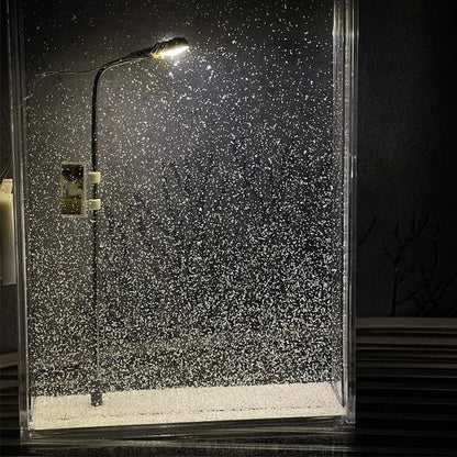 Winter Wonderland LED Snowfall Lamp