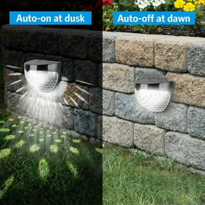 Durable Solar Powered Garden Wall Light