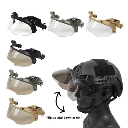 Cofik | Custom Fit Military Helmet with Fogproof Removable Goggles
