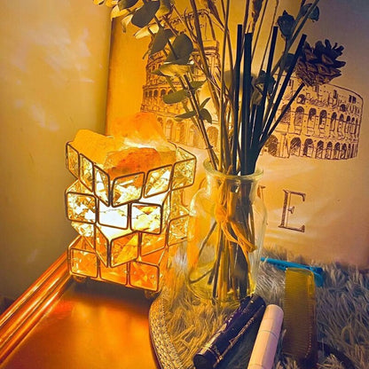 Sparkling Glass Table Mood Lamp