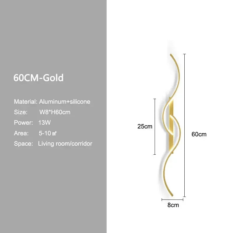 Contemporary LED Indoor Wall Lights