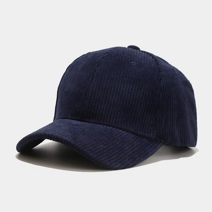 Retro Cord Baseball Hat Adjustable Fit
