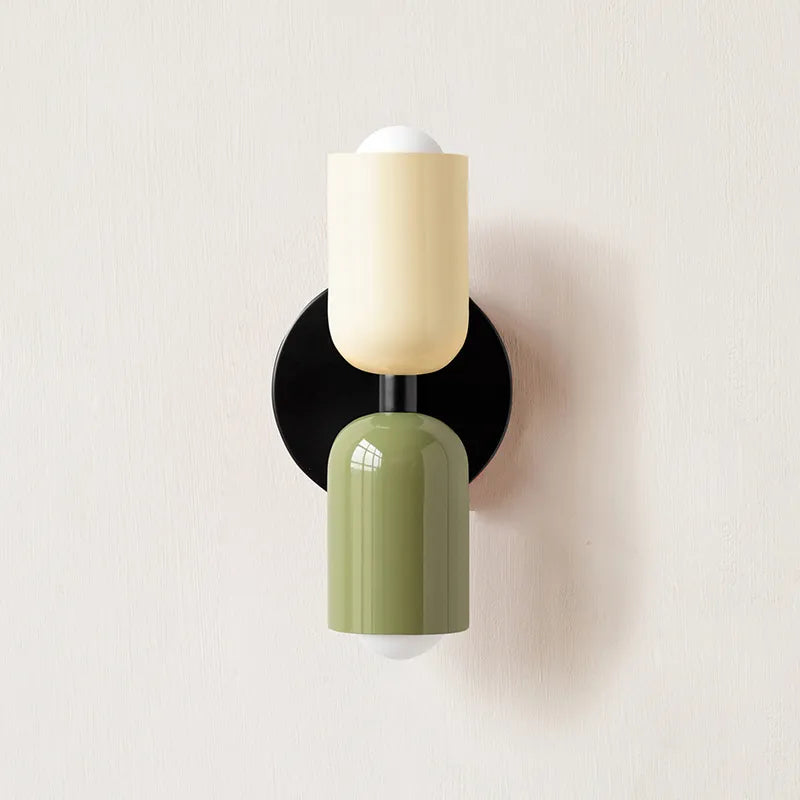 Dual Mount Wall Light Black Finish