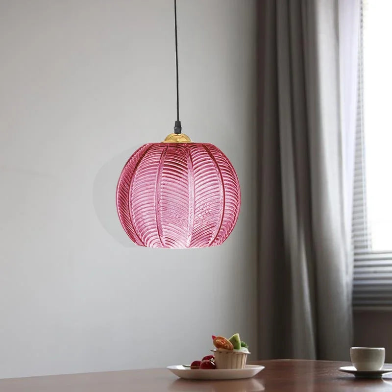 Modern Green Glass Pendant Lighting Fixture