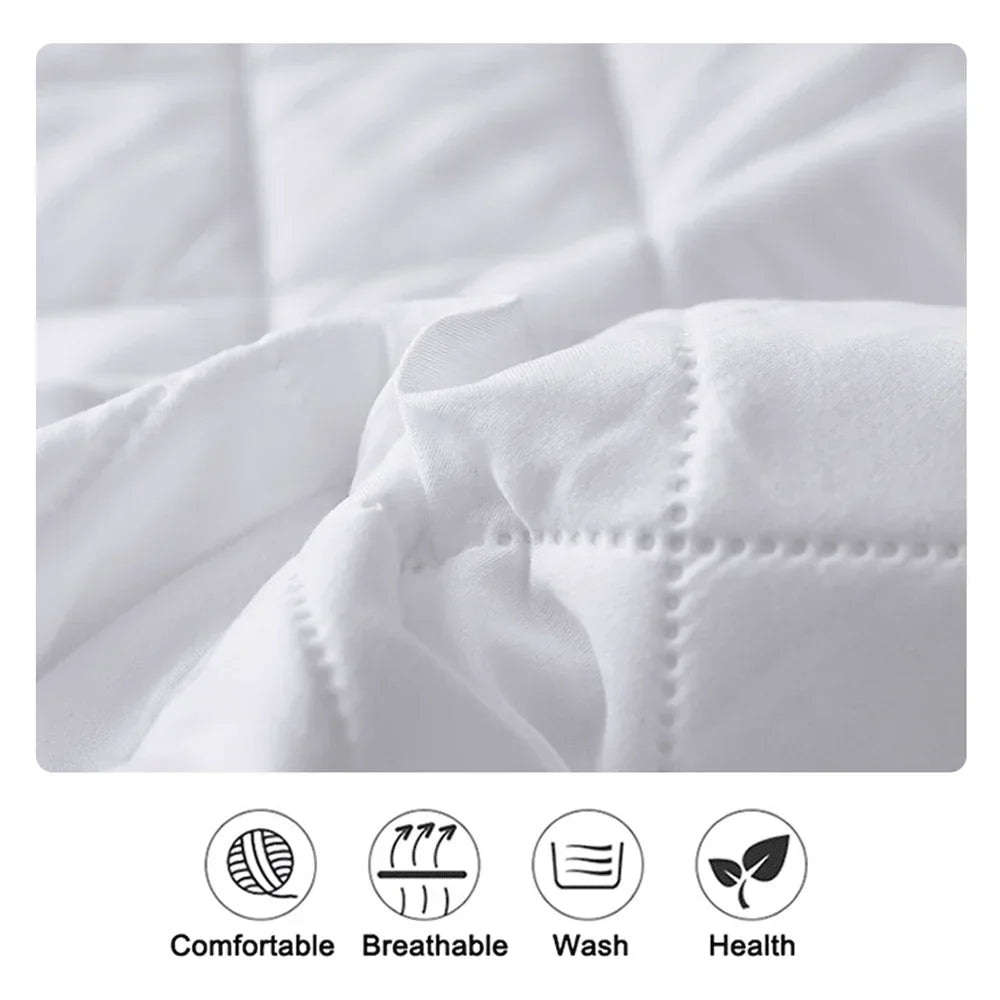 Breathable Bed Mattress Cover Fitted Sheet