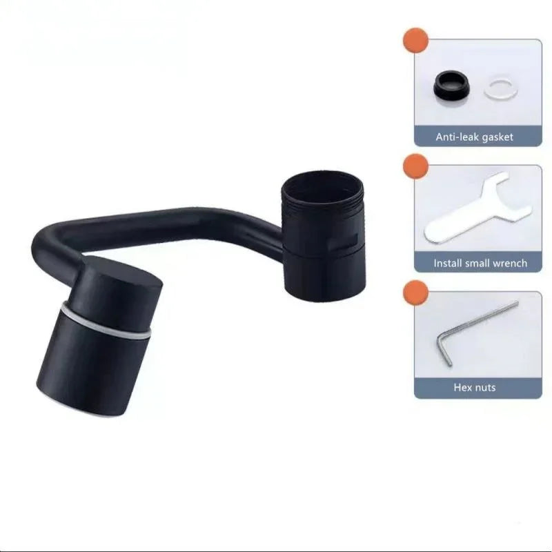 Flexible 360 Degree Faucet Extender Spray nozzle