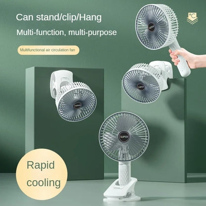 Mini Clip On Personal USB Cooling Desk Fan
