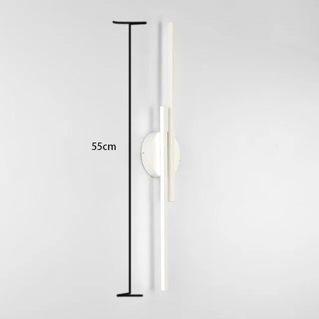 Contemporary 2-Sided LED Wall Light - Adjustable